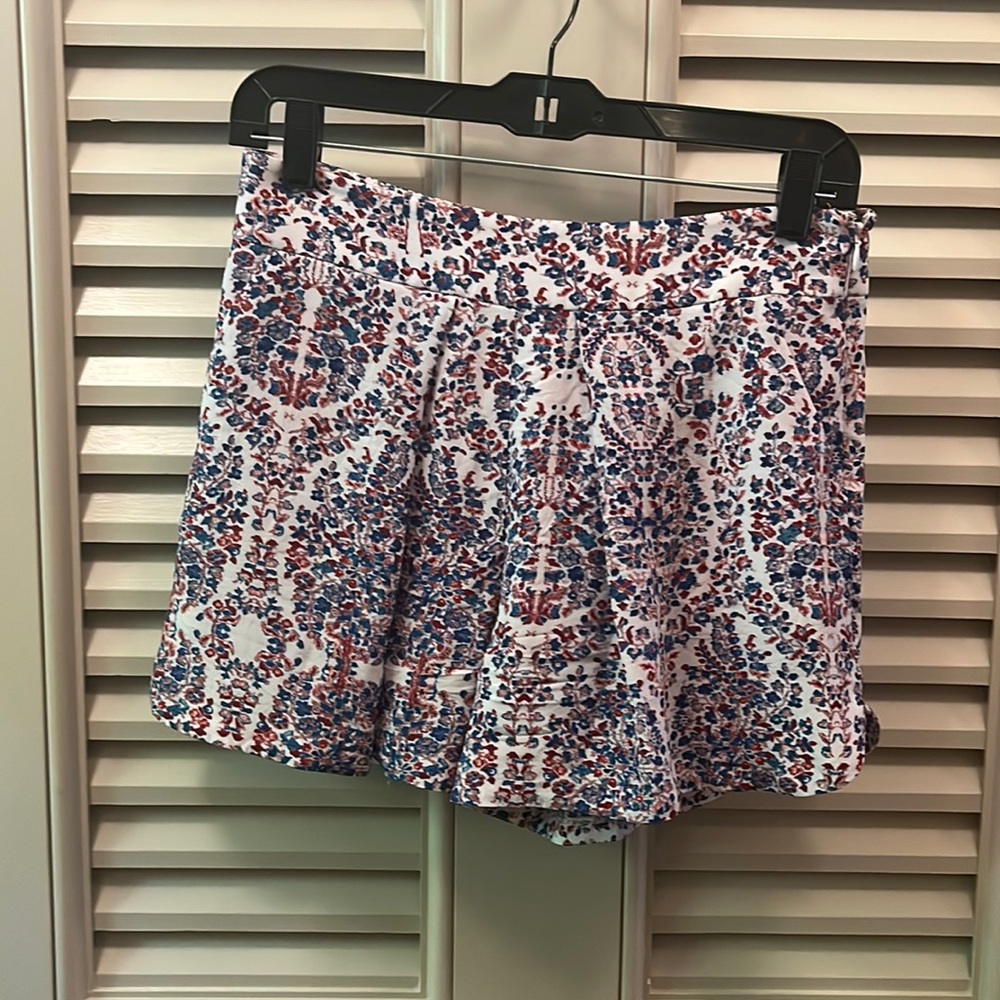 Rebecca Taylor Floral Shorts/Skirt